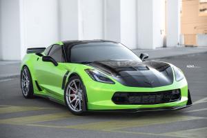 2020 Chevrolet Corvette Z06 by MOD Bargains on ADV.1 Wheels (ADV5.0 FLOWSPEC)